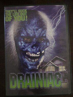 Drainiac Horror DVD 1995 Brett Piper Cult Classic